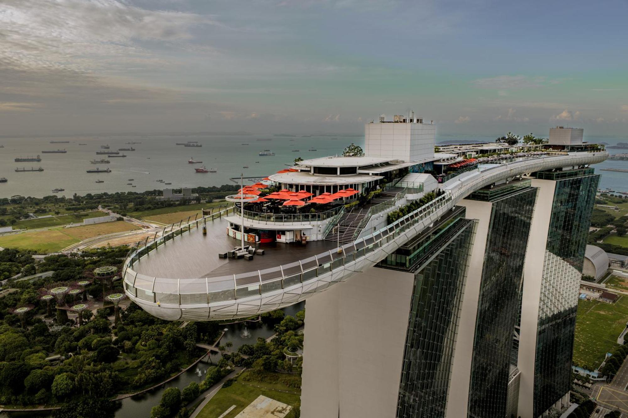 Marina Bay Sands Singapore Exterior foto Marina East