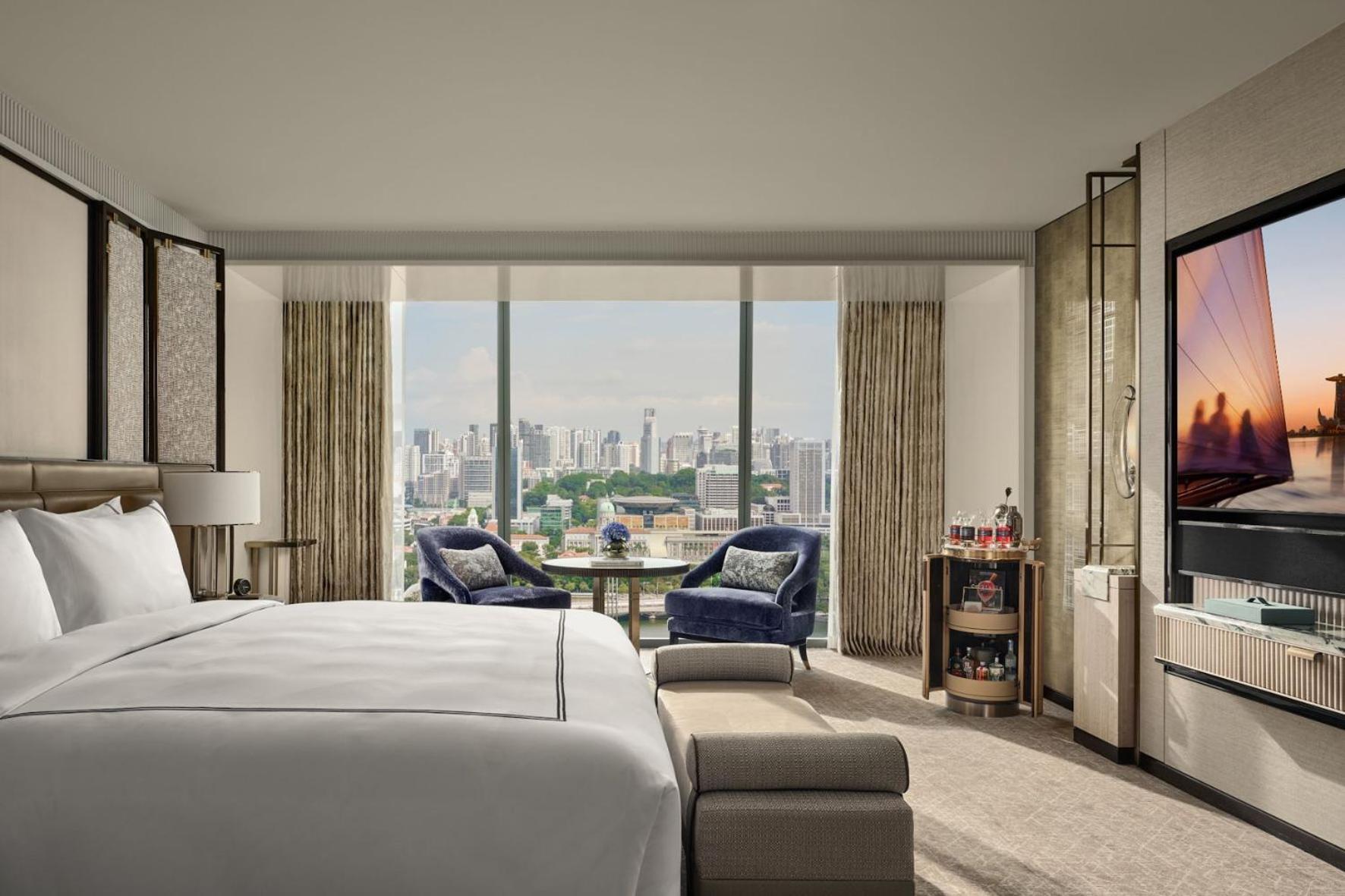 Marina Bay Sands Singapore Exterior foto A guest room at The St. Regis Bangkok